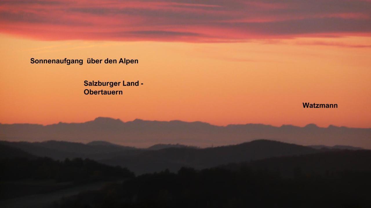 Ferienwohnungen Alpenblick Mit Garten -Panoramasauna- Kirchdorf im Wald Esterno foto